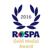RoSPA Gold Medal Award – Health and Safety 2016 logo